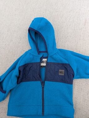 MEC Fleece Zip Up Size 6-12 Months